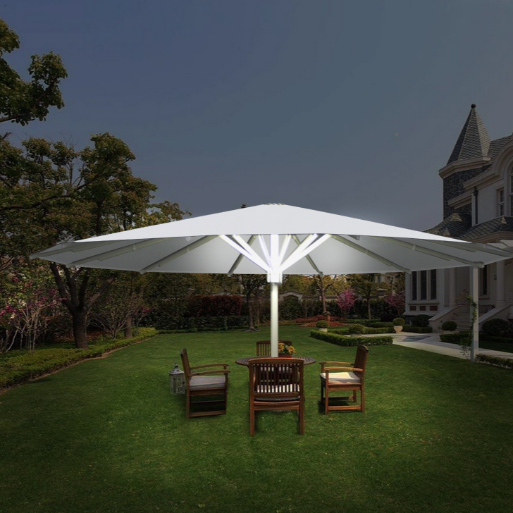 Outdoor Furniture Hotel - Ombrellone LED 7M per Esterni ATV&UTV,