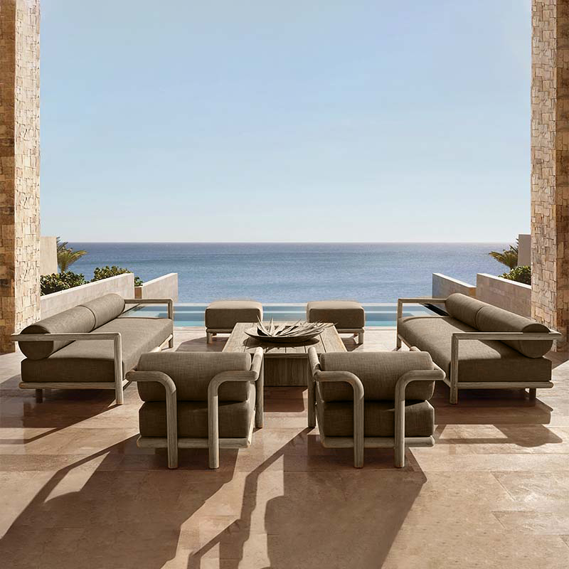 Outdoor Furniture Hotel - Set di divani da giardino per