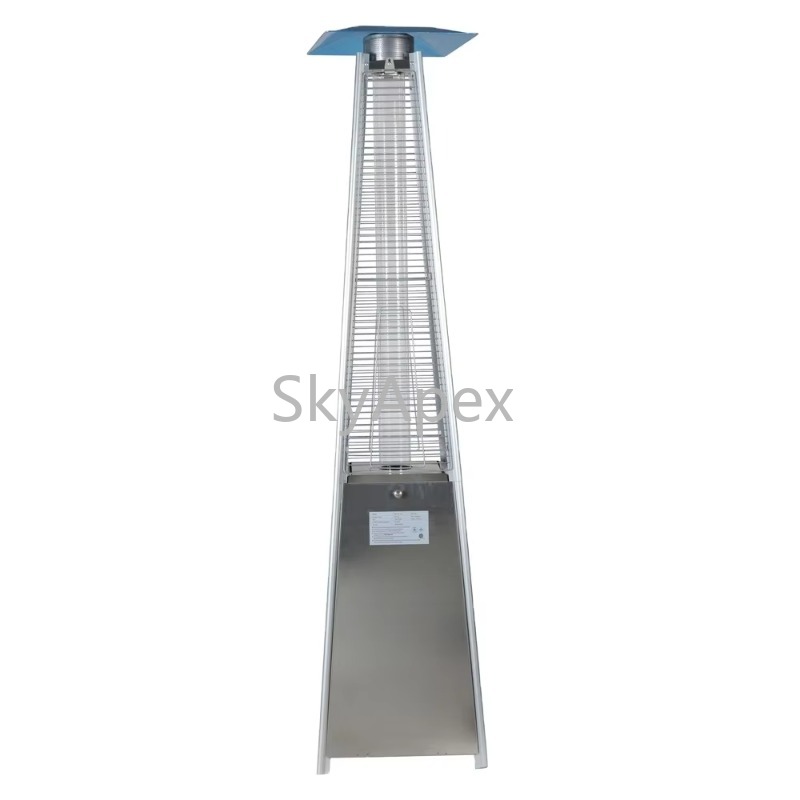 Patio Heater Standing - Riscaldatore da giardino a piramide con