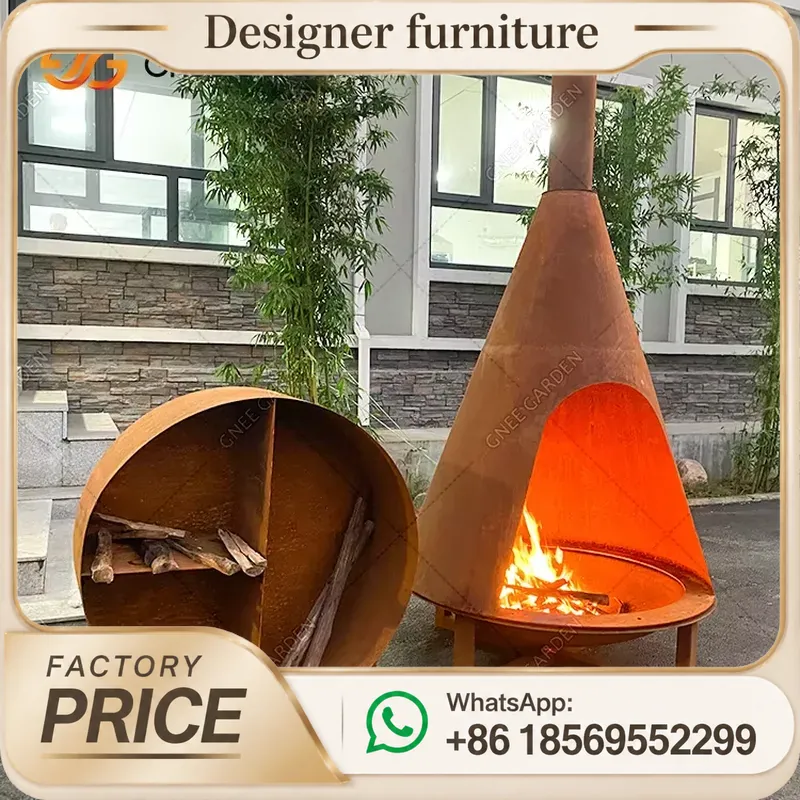 Stufa a Pellet Portatile con C - Outdoor Furniture Metal recensione e prezzo