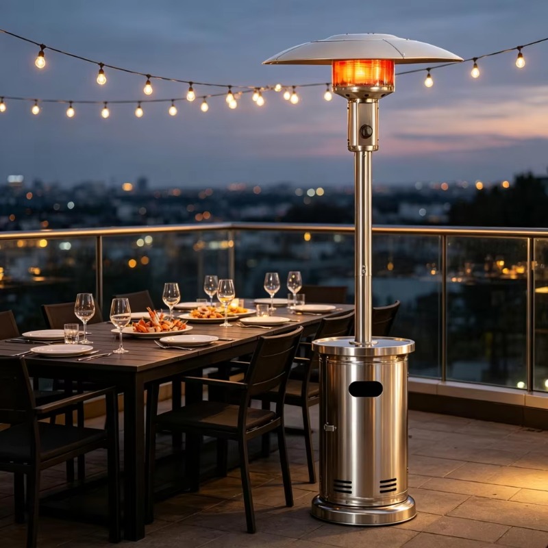 Stufa a Gas per Ombrellone Air - Patio Heater Standing recensione e prezzo