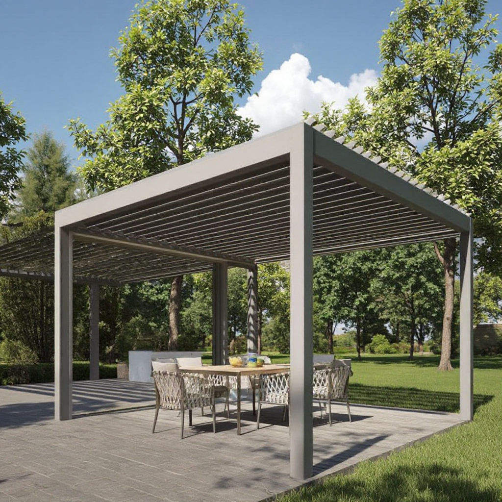 Pergola Rettangolare da Giardi - Outdoor Furniture Metal recensione e prezzo
