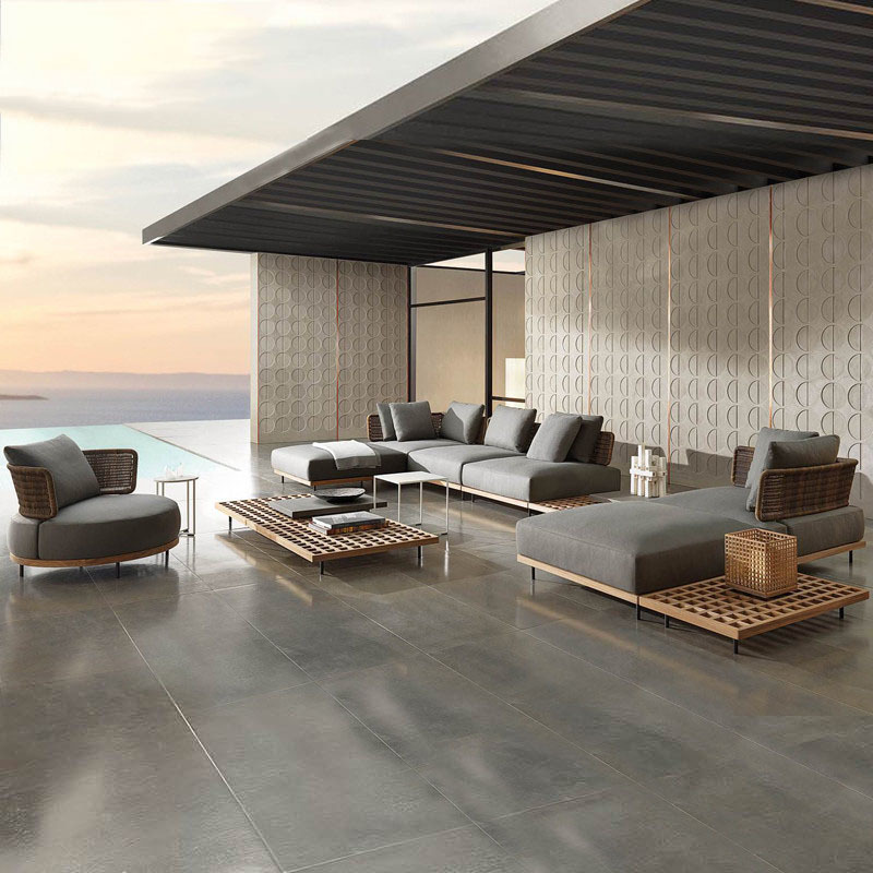 Divano da Esterno per Patio, V - Outdoor Furniture Upholstery recensione e prezzo