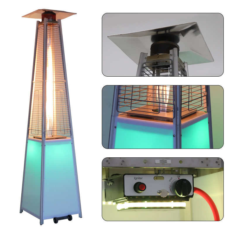 Riscaldatore a gas per esterni - Patio Heater Standing recensione e prezzo