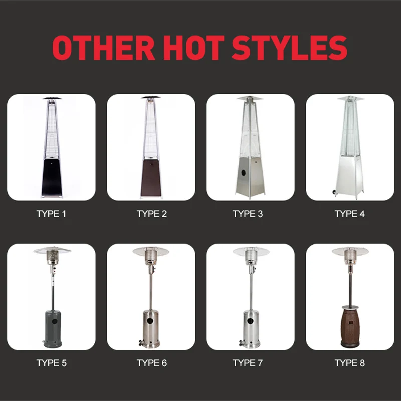 Riscaldatore a gas per riscald - Patio Heater Standing recensione e prezzo